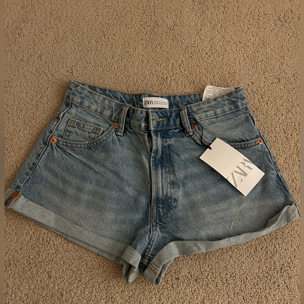 Zara jean shorts